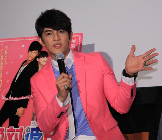 台湾ドラマ「絶対彼氏 ～My Perfect Darling～」ジロー（飛輪海）来日記者会見写真ギャラリー（5枚目）