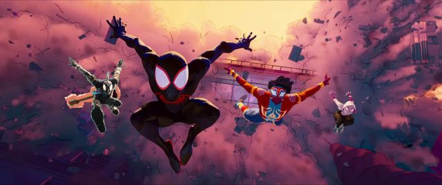 映画『スパイダーマン：アクロス・ザ・スパイダーバース』より