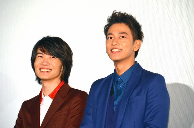 佐藤健＆神木隆之介が高校生漫画家コンビを熱演！『バクマン。』舞台あいさつフォトギャラリー（14枚目）