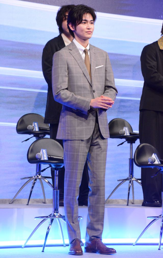 高橋文哉、櫻井海音、高橋恭平ら実写『ブルーロック』キャスト10名集結！製作報告会の様子（7枚目）