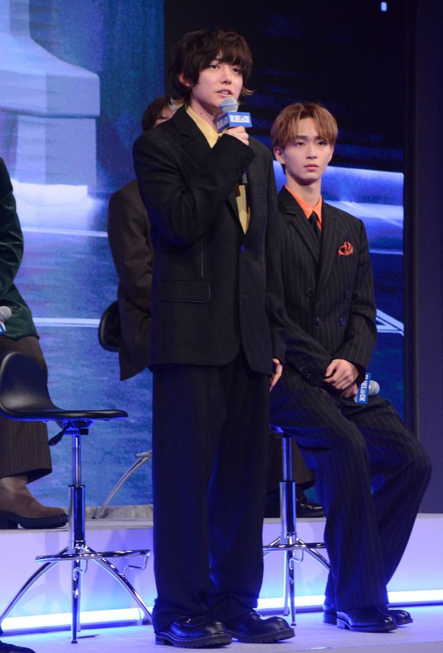 高橋文哉、櫻井海音、高橋恭平ら実写『ブルーロック』キャスト10名集結！製作報告会の様子（11枚目）