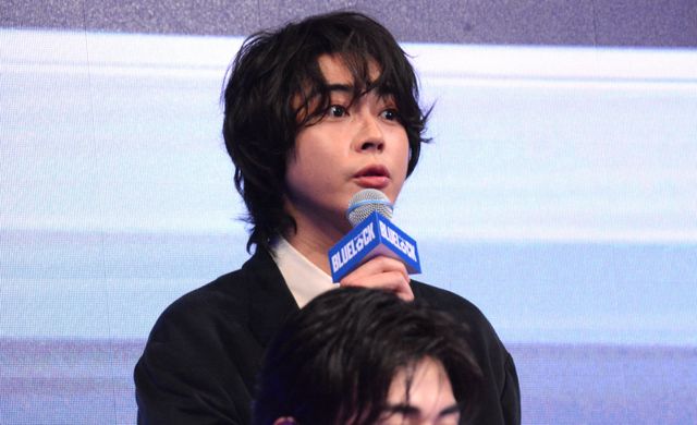 高橋文哉、櫻井海音、高橋恭平ら実写『ブルーロック』キャスト10名集結！製作報告会の様子（19枚目）