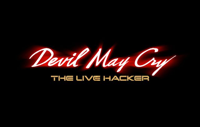 「Devil May Cry」が舞台に！　「DEVIL MAY CRY - THE LIVE HACKER-」ロゴ