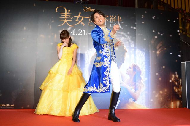 山崎育三郎のファンサービスにみんなうっとり！『美女と野獣』イベントフォトギャラリー：フォトギャラリー