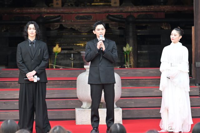 吉沢亮、横浜流星、渡辺謙ら世界遺産・東寺に集結！『国宝』ジャパンプレミアの様子（4枚目）