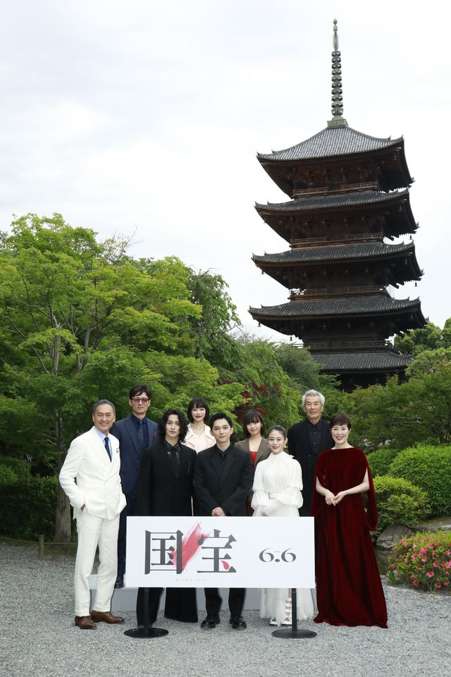 吉沢亮、横浜流星、渡辺謙ら世界遺産・東寺に集結！『国宝』ジャパンプレミアの様子（6枚目）