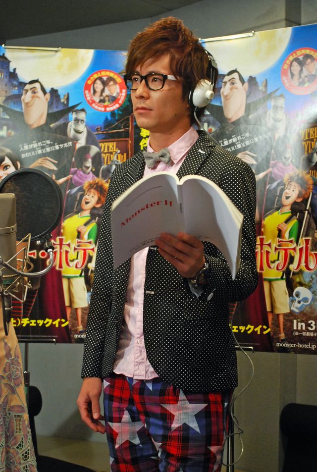 川島海荷＆オリラジ藤森が登場！映画『モンスター・ホテル』の公開アフレコ収録フォトギャラリー（2枚目）