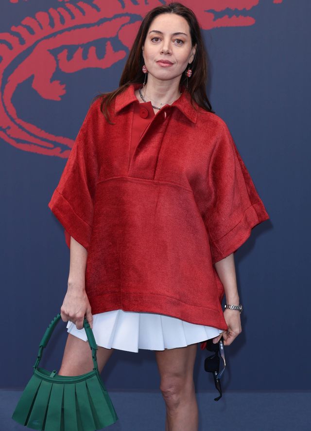 オーブリー・プラザ(先月撮影)