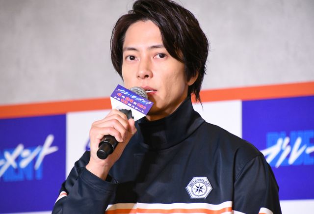 山下智久、新ドラマ「ブルーモーメント」制作発表（2枚目）