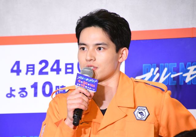 山下智久、新ドラマ「ブルーモーメント」制作発表（8枚目）