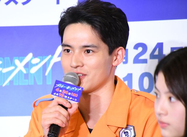 山下智久、新ドラマ「ブルーモーメント」制作発表（10枚目）