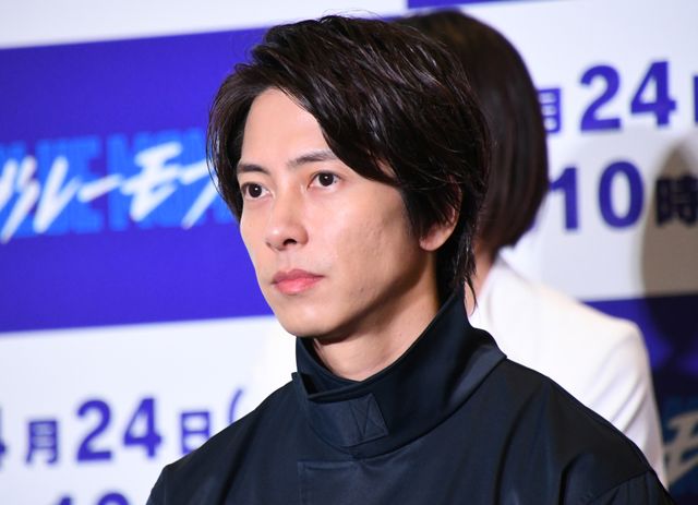 山下智久、新ドラマ「ブルーモーメント」制作発表（17枚目）