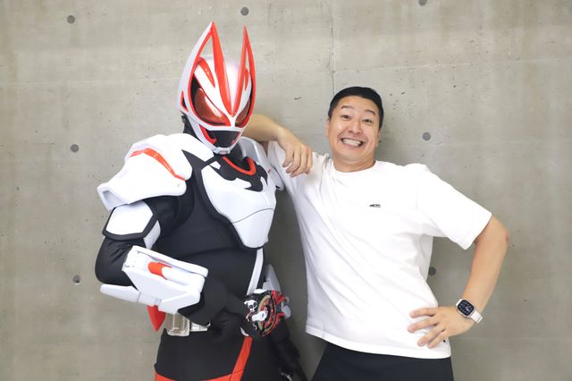 映画『仮面ライダーギーツ 4人のエースと黒狐』仮面ライダーギーツ＆チョコレートプラネット・長田庄平（2枚目）