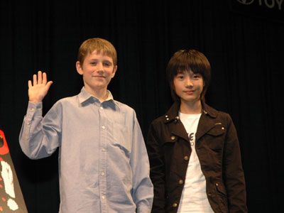 神木隆之介 12歳の英天才子役とお互いに かっこいい 第18回東京国際映画祭 シネマトゥデイ
