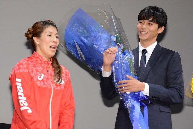 松ケン&東出に会いに吉田沙保里がやってきた！『聖の青春』イベント ギャラリー（2枚目）