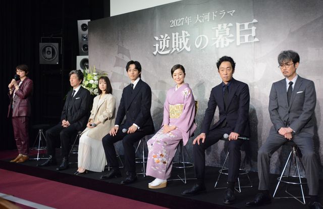 松坂桃李、鈴木京香、上白石萌音ら大河ドラマ「逆賊の幕臣」出演者発表会見（18枚目）