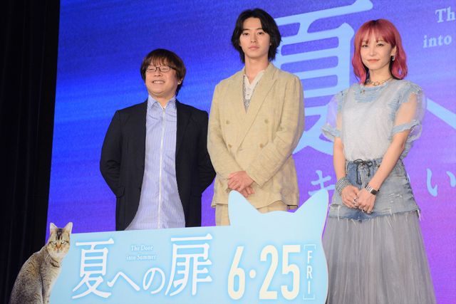 主題歌を歌うLiSAも登場！『夏への扉　－キミのいる未来へ－』公開直前イベント（4枚目）
