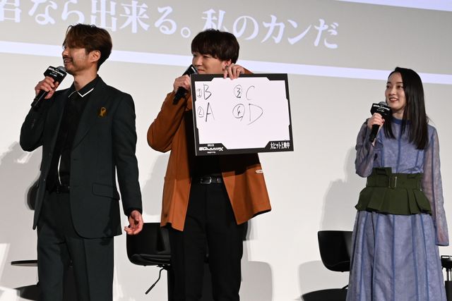 シャリア・ブル役の川田紳司、シャア役の新祐樹ら登壇！『機動戦士Gundam GQuuuuuuX -Beginning-』大ヒット御礼舞台あいさつ第2弾（13枚目）