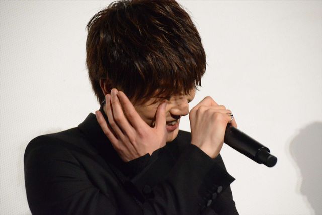 岩田剛典、涙がこぼれ落ちる…主演映画初日に万感の思い！（3枚目）