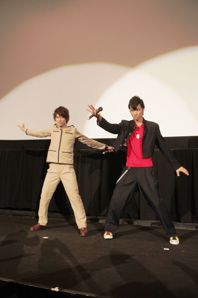 『仮面ライダーフォーゼ THE MOVIE みんなで宇宙キターッ！』『特命戦隊ゴーバスターズ THE MOVIE 東京エネタワーを守れ！』の大ヒット御礼舞台挨拶（5枚目）