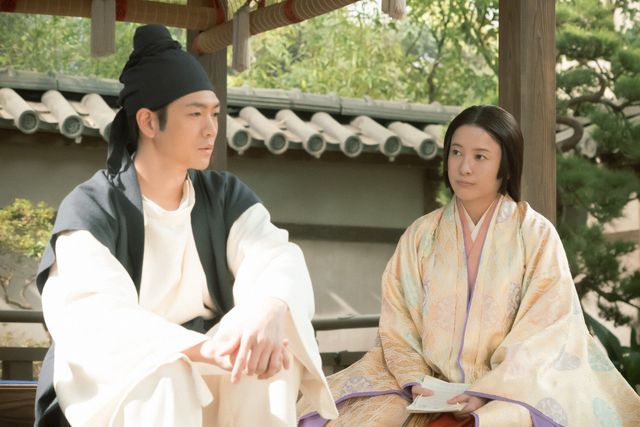 まひろを誘惑する周明…「光る君へ」第24回場面写真（2枚目）