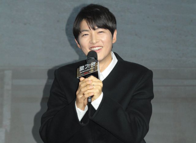 ソン・ジュンギ主演映画『ロ・ギワン』製作報告会（5枚目）