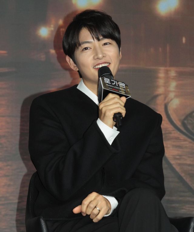 ソン・ジュンギ主演映画『ロ・ギワン』製作報告会（9枚目）