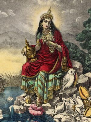 いままでもさまざまな描かれ方をされてきたラーマーヤナは、果たしてドリームワークスの手によってどう描かれるのか？（写真はラーマ王の妻・シータのイメージ画ですが映画のイメージとは関係ありません）