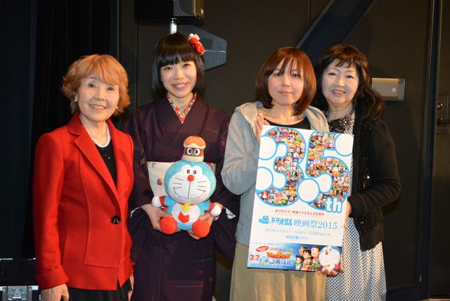 ドラえもん新キャスト10周年！　先輩声優からの「本物ですよ」の言葉に水田わさび、大原めぐみは涙！　画像ギャラリー（11枚目）