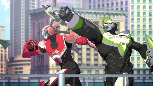 カッコいい！「TIGER & BUNNY」ワイルドタイガー＆バーナビー：フォトギャラリー