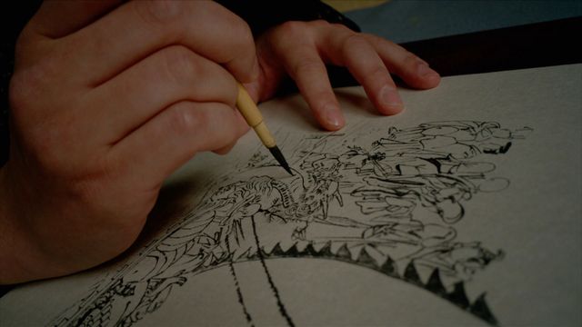 歌麿（染谷将太）が「生まれ変わんなら女がいいからさ…」蔦重への切ない思い映す場面写真（9枚目）