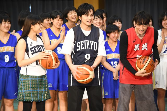 北村匠海、フリースロー対決に挑戦！『春待つ僕ら』バスケ部奨励イベント（18枚目）