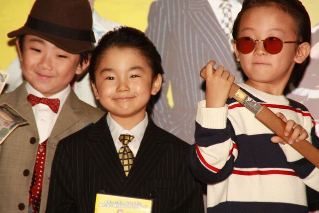 人気子役・寺田心くんがヤクザに！映画『龍三と七人の子分たち』ブルーレイ＆DVD発売記念イベント：フォトギャラリー