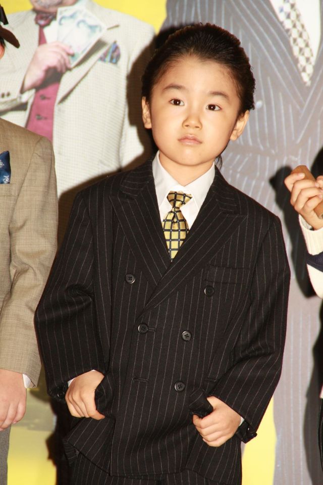 人気子役・寺田心くんがヤクザに！映画『龍三と七人の子分たち』ブルーレイ＆DVD発売記念イベント（9枚目）