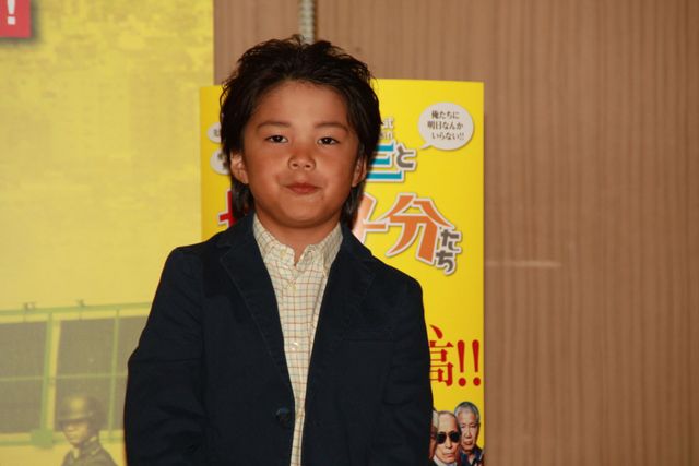 人気子役・寺田心くんがヤクザに！映画『龍三と七人の子分たち』ブルーレイ＆DVD発売記念イベント（10枚目）
