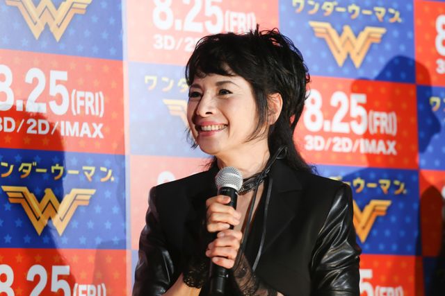 由美かおる『ワンダーウーマン』イベントにサプライズ登場！（3枚目）