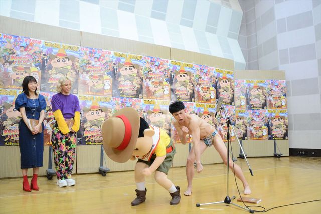 木南晴夏、りゅうちぇるがアフレコに挑戦！『映画クレヨンしんちゃん　新婚旅行ハリケーン　～失われたひろし～』（8枚目）