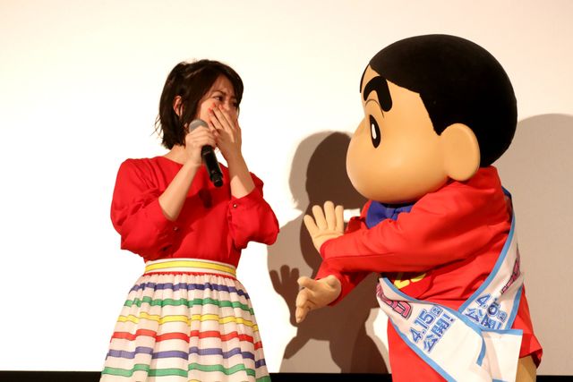 【写真】志田未来、マジ泣き！ 舞台あいさつで大号泣（4枚目）