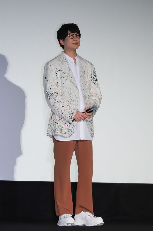 花江夏樹、炭治郎とハイタッチ！『劇場版「鬼滅の刃」無限列車編』Blu-ray＆DVDキャンペーン舞台あいさつ付上映会（2枚目）