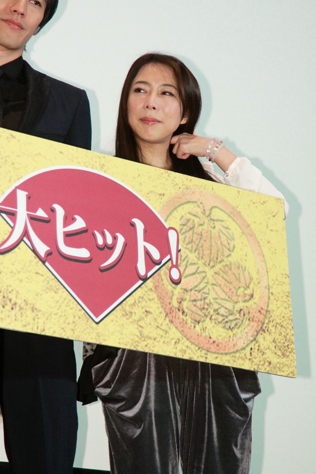 映画『大奥～永遠～[右衛門佐・綱吉篇]』初日舞台あいさつフォトギャラリー（13枚目）