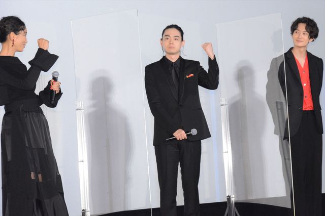 菅田将暉、杏、岡田将生らの笑顔！『CUBE 一度入ったら、最後』完成披露試写会（5枚目）