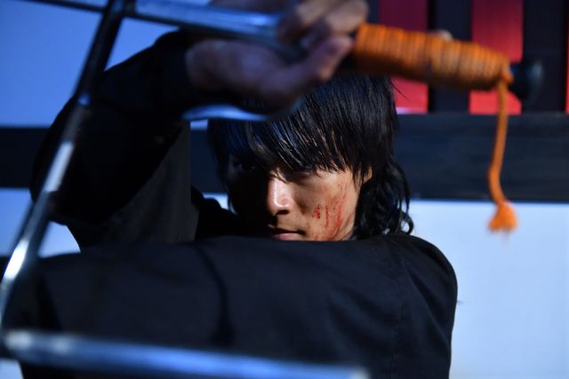 結木滉星の真剣なまなざし！映画『下忍　青い影』場面カット（18枚目）