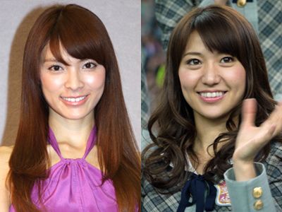 それぞれブログで松井珠理奈に言及した秋元才加（左）、大島優子（右）