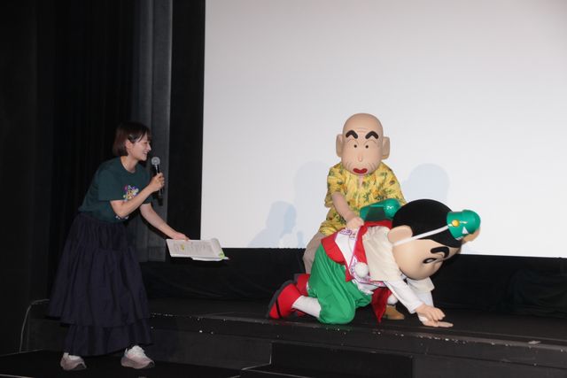 伊藤沙莉、マユリカ、梶裕貴、下野紘ら『映画クレヨンしんちゃん』第33作初日舞台挨拶の様子（5枚目）