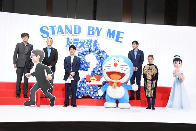 妻夫木聡が大人になったのび太役！『STAND BY ME ドラえもん 2』完成報告会（20枚目）