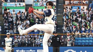 声優・宮野真守がノーバン始球式　快投にマリオジャンプで歓喜　自己採点は「97点」