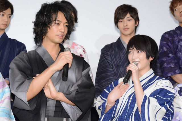 笑いが止まらない広瀬アリス、どうした!?　豪華キャスト勢ぞろいの浴衣姿！（7枚目）