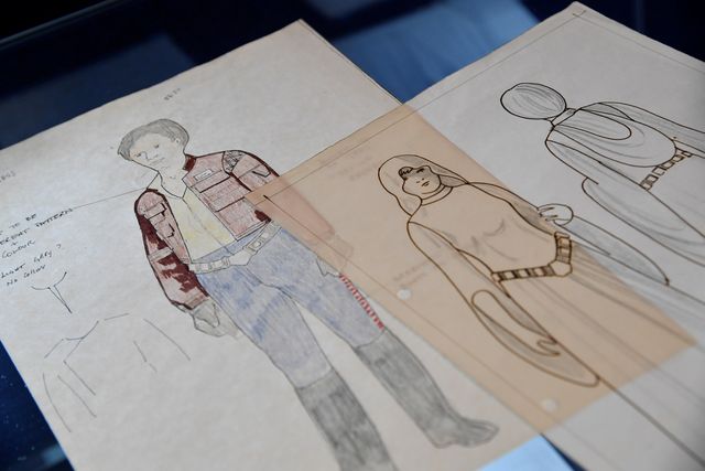 スター ウォーズ 初期の衣装デザイン画 ロンドンで競売に シネマトゥデイ
