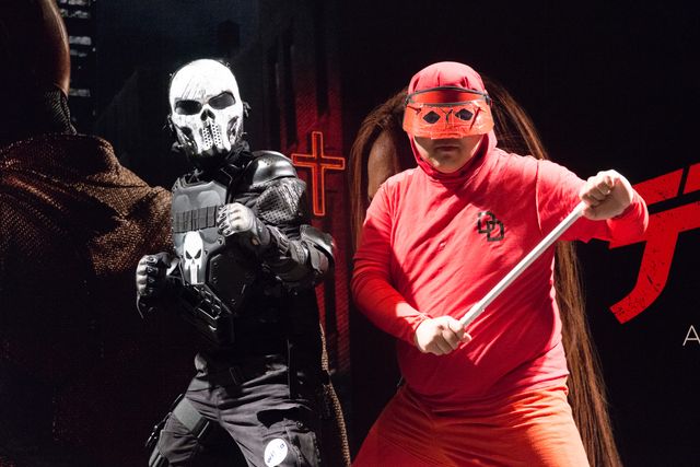 デアデビルとパニッシャーが秋葉原に現る!?：フォトギャラリー