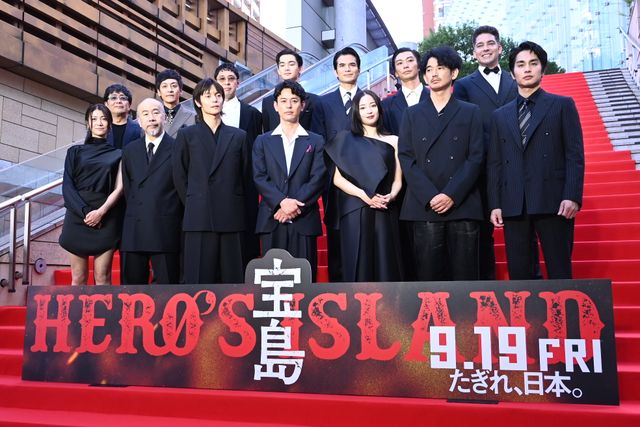 妻夫木聡が自撮り！広瀬すず、窪田正孝、永山瑛太らと『宝島』レッドカーペット登壇（40枚目）